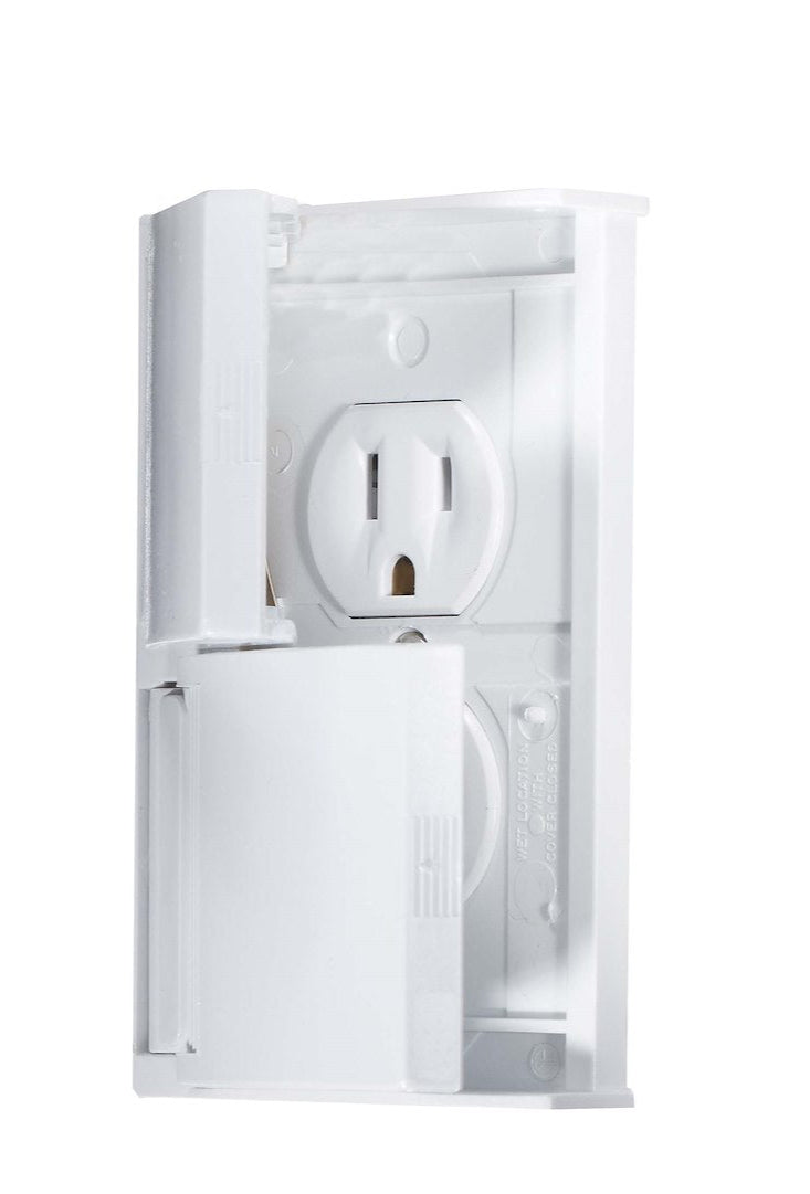 RV Receptacle Cover Plate Non Ground
