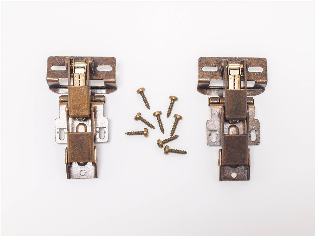 monaco rv holiday rambler fleetwood rv beaver safari REV group antique brass hinges and cabinet hardware