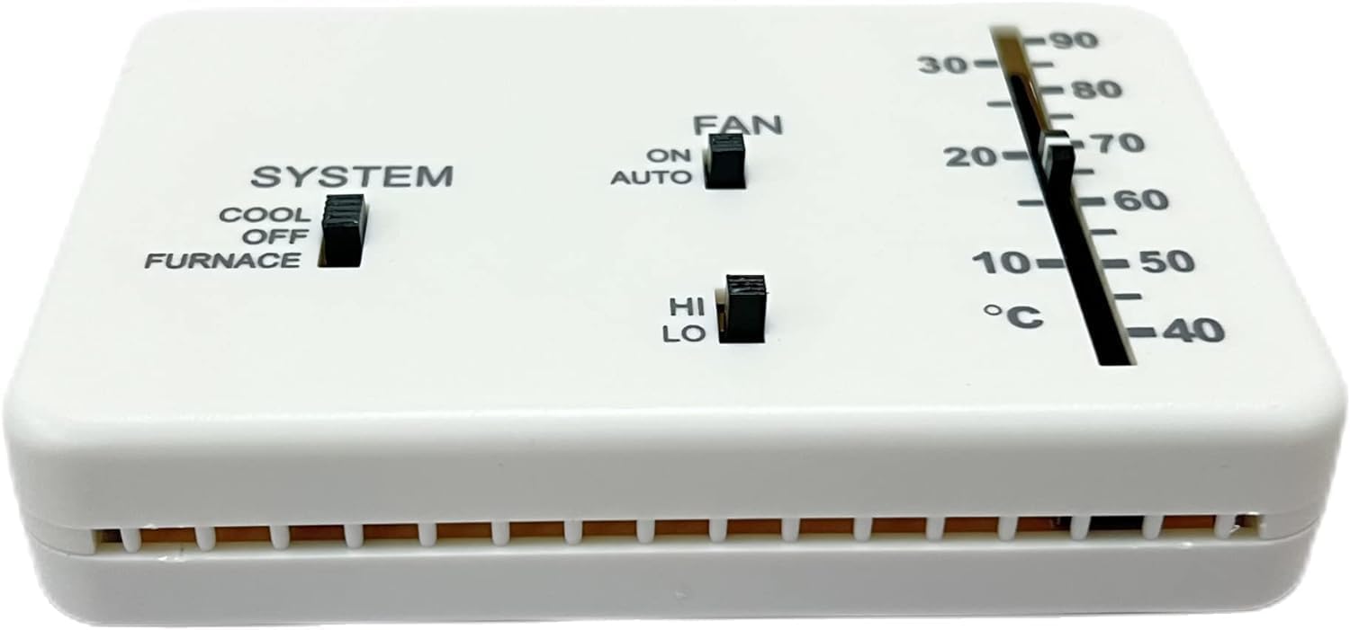 Thermostat in polar white used for motorhome, trailer or 5th wheel  3106995.032 – Veurink's RV Center