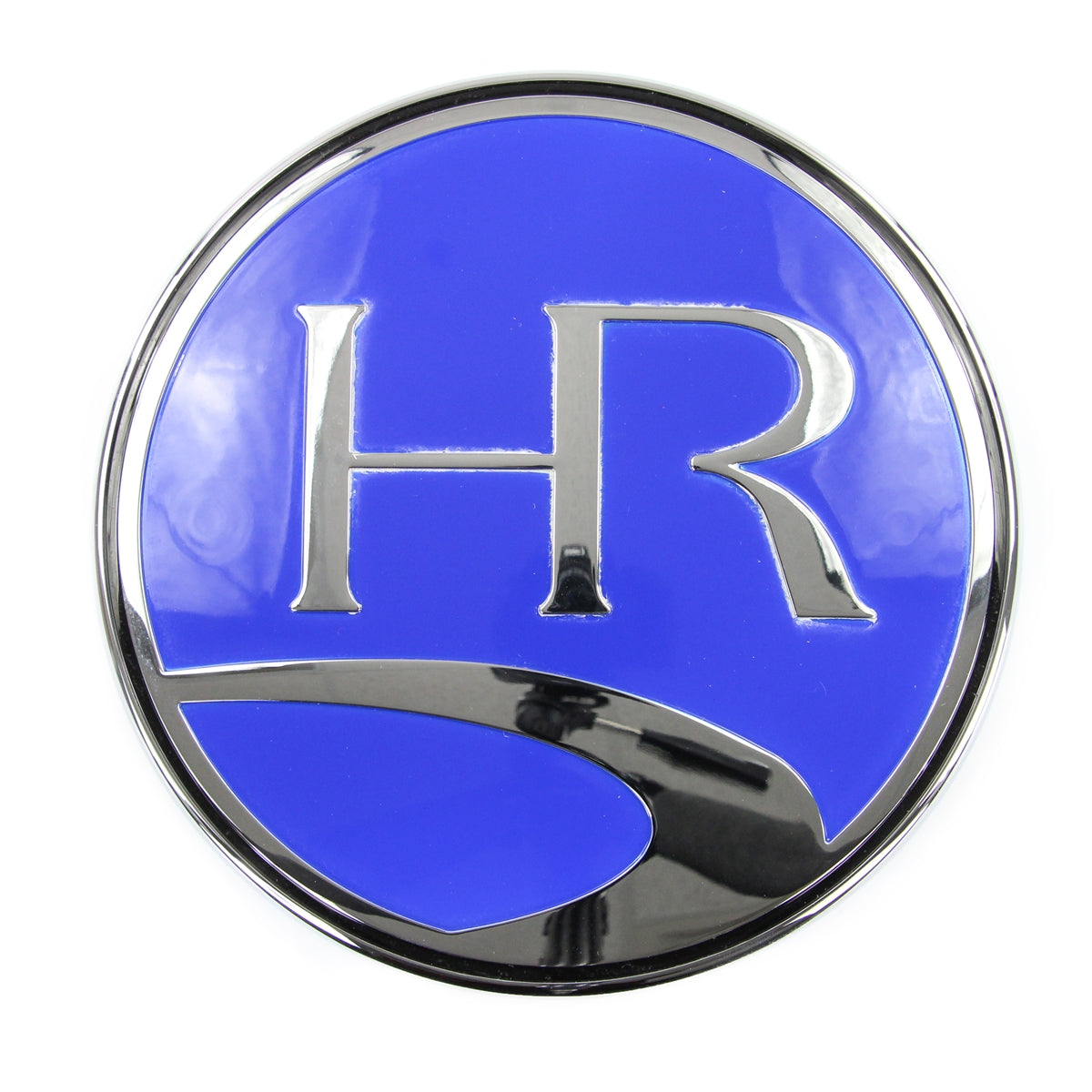 Holiday Rambler logo decal blue dot