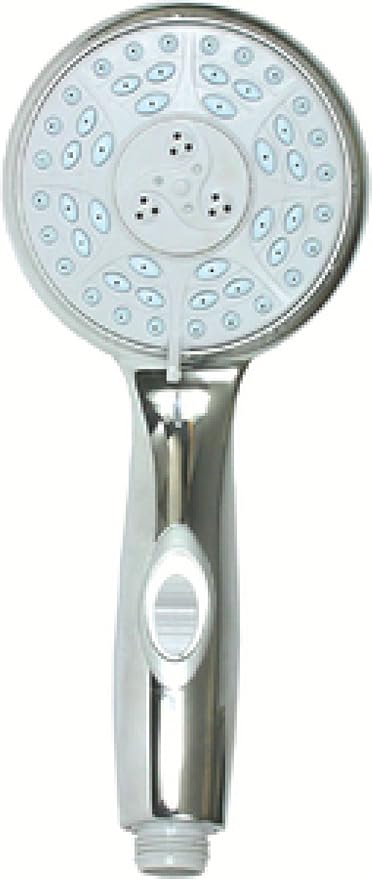 RV Shower Head With On/Off Switch - Chrome