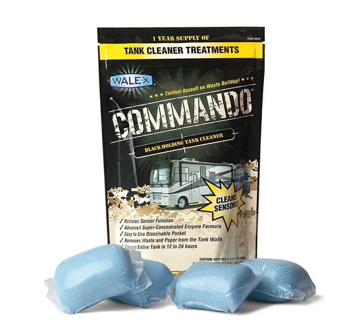 Walex Commando Black Holding Tank & Sensor Cleaner