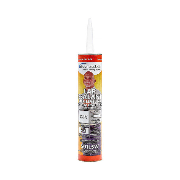 Dicor 501LSW Self-Leveling Lap Sealant – White