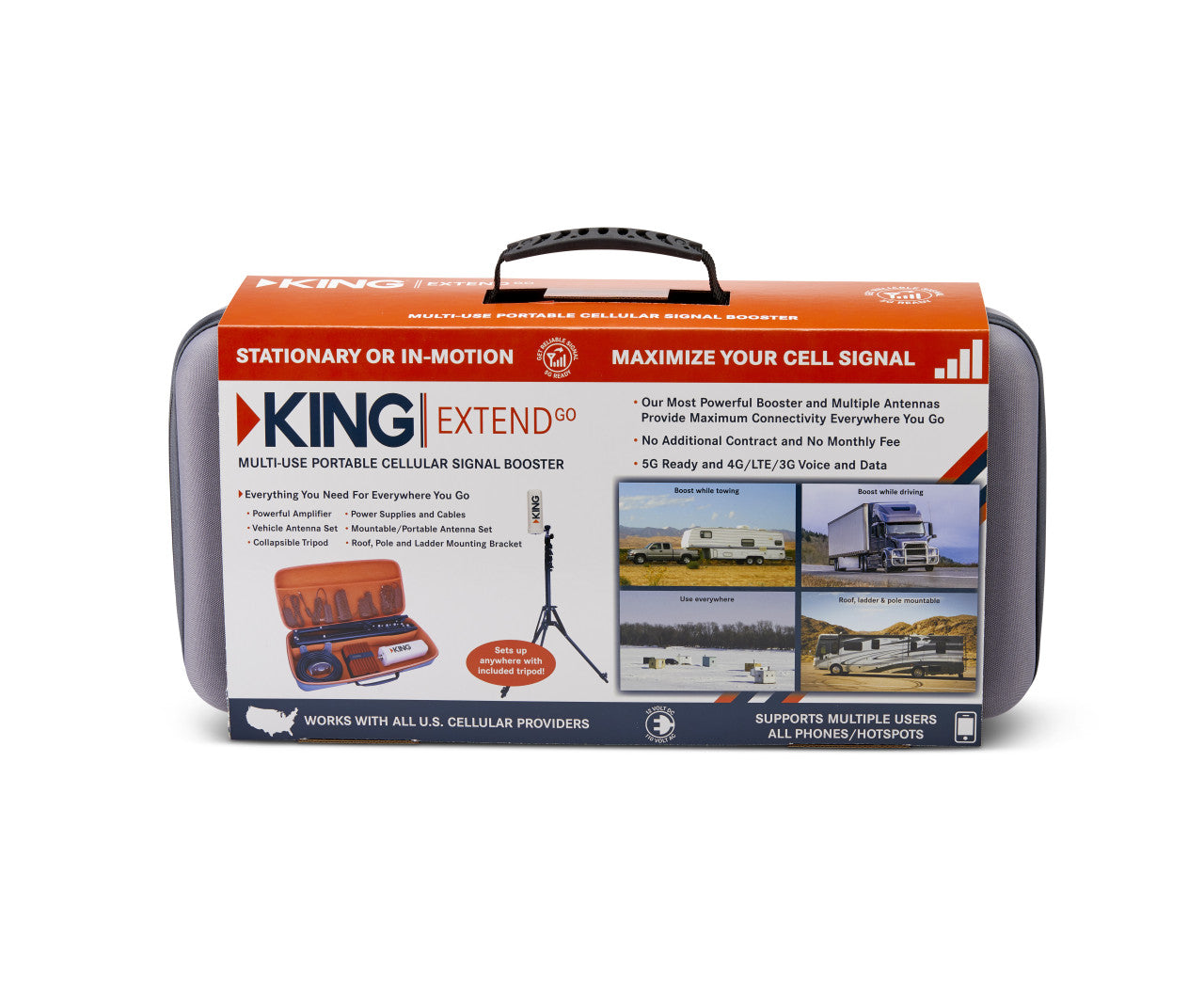 King Extend Go - Multi-use Portable Cell Signal Booster