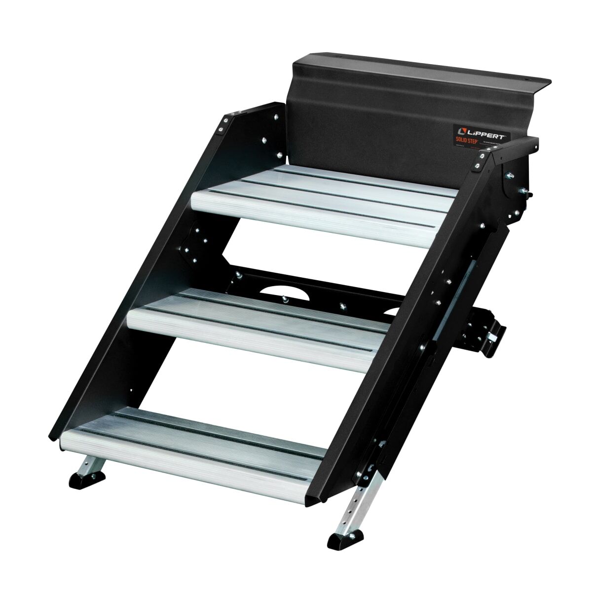 Lippert Solid Step Premium RV Steps - Triple