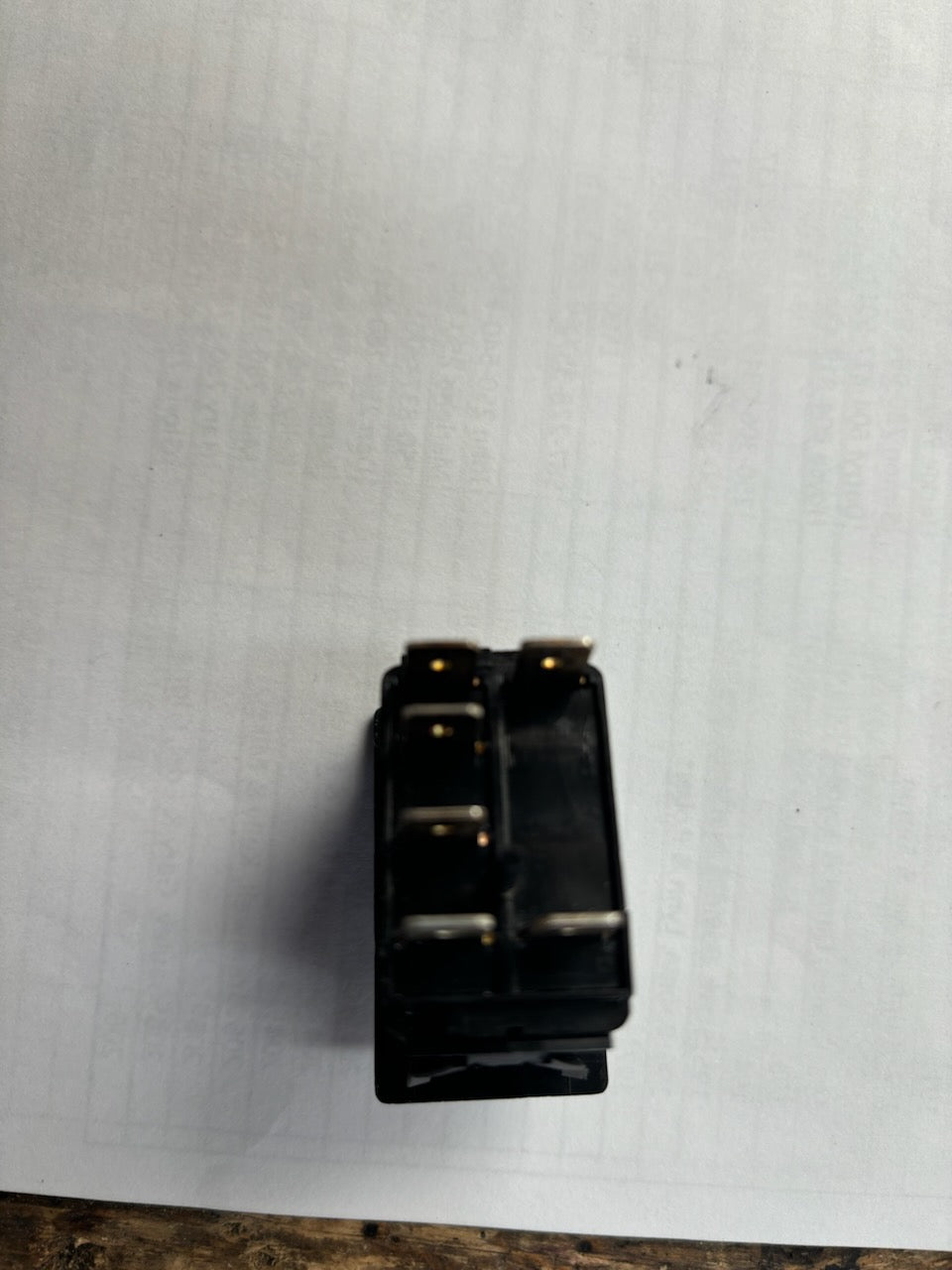 Generator Start Switch Base 6 PRONG
