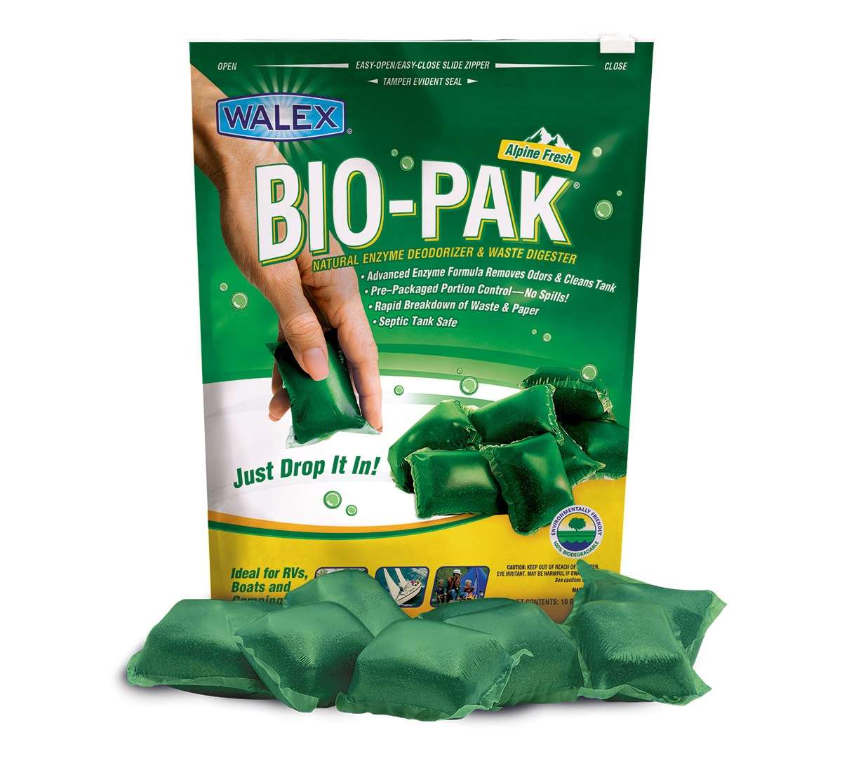 Walex Bio-Pak Premium Natural Enzyme Holding Tank Treatment