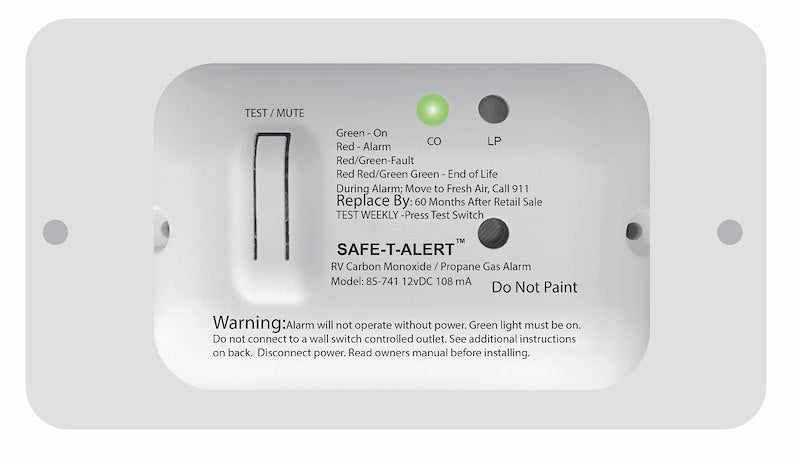 Carbon Monoxide/ Propane Leak Detector; Safe-T-Alert