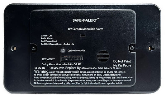 Carbon Monoxide Detector Safe-T-Alert