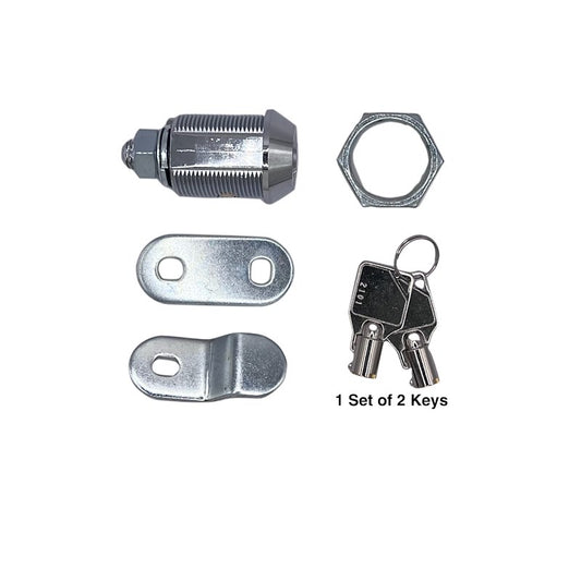 RV Designer 7/8 Inch Lock Cylinder For RV Compartment Door