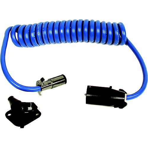 BBlue Ox Trailer Wiring Connector Adapter Coiled Cable