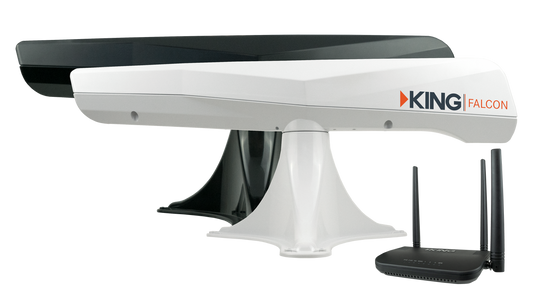 KING Falcon™ Directional Wi-Fi Antenna + KING WiFiMax Pro™ Router/Range Extender