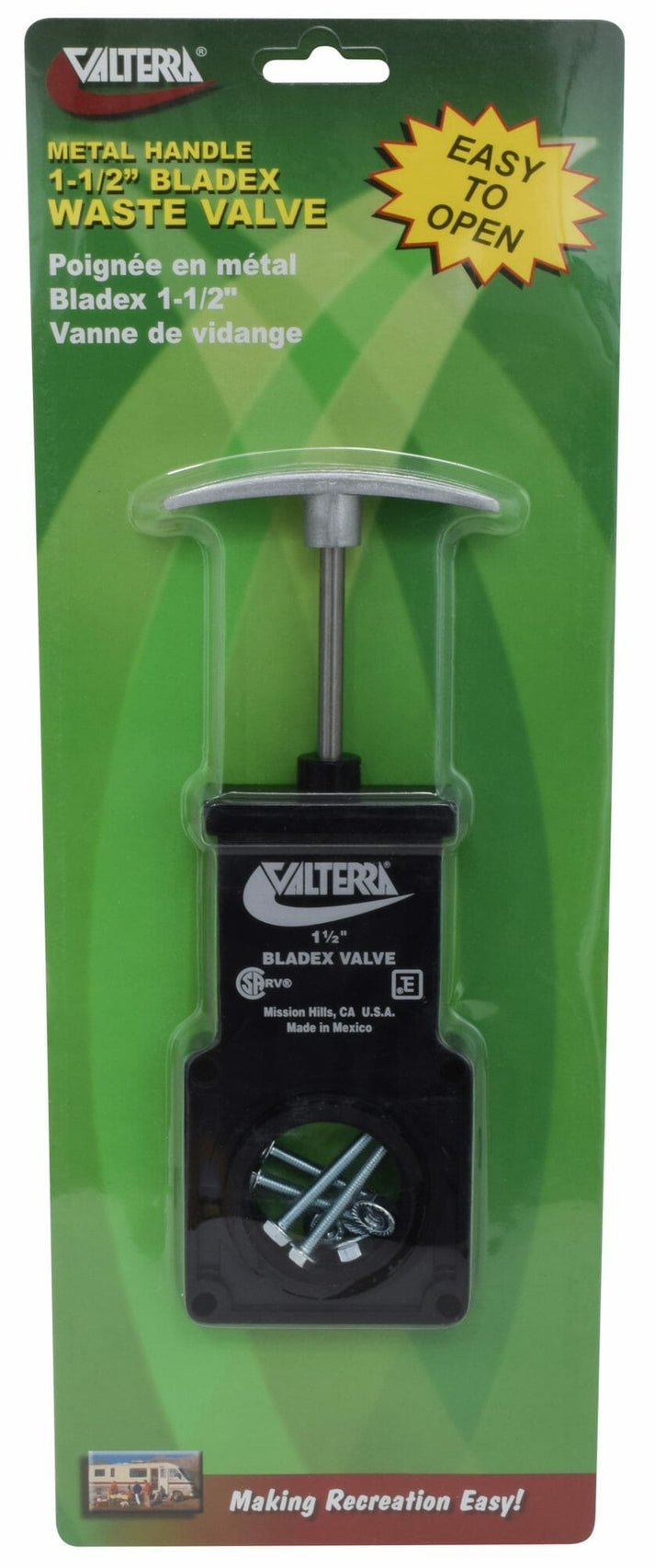 Valterra 1-1/2 in Bladex Waste Valve RV Part & Accessories! – Veurink's ...
